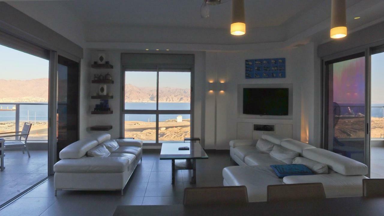 Apartmán Exclusive Penthouse By The Sea Ejlat Exteriér fotografie